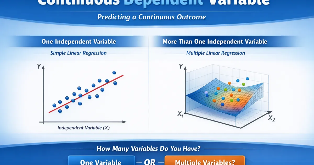 Continuous Dependent Variable